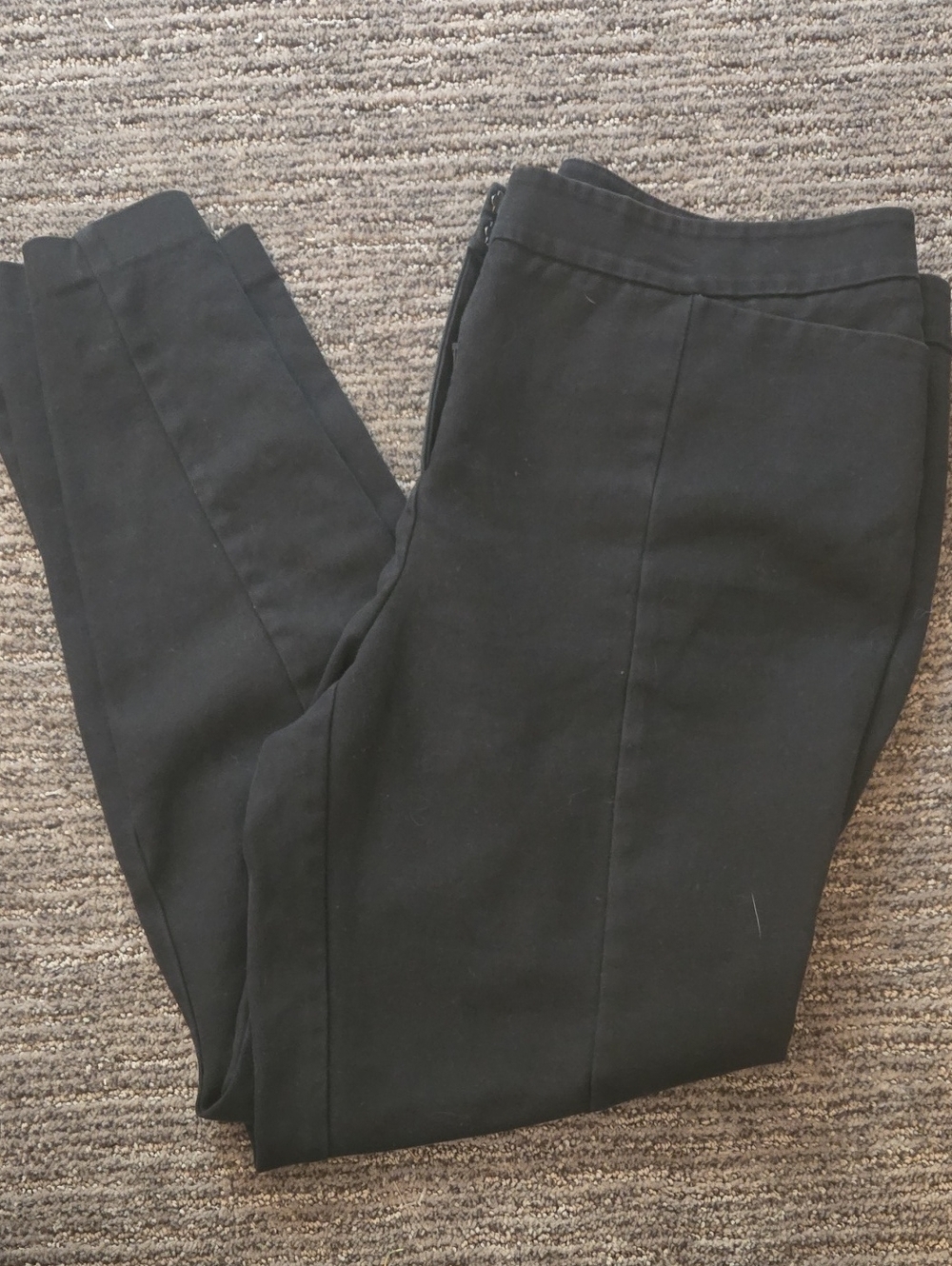 Chico's Black Ponte Slim Leggings